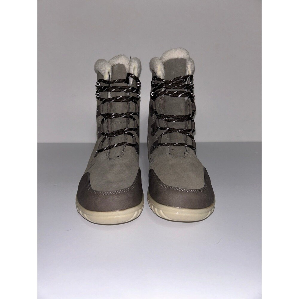 Magellan Women’s 9 Outerwear Hiking Hybrid Boots Leather Suede Fleece Bootie